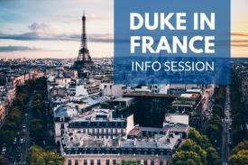 Duke in France Info Session